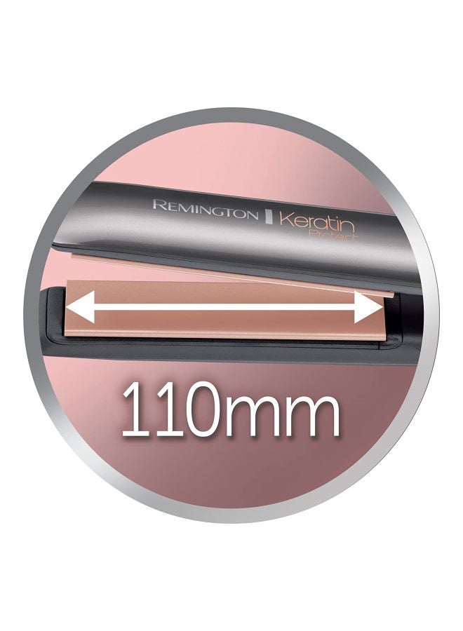 REMINGTON - Keratin Protect Intelligent Hair Straightener Silver - Image 1