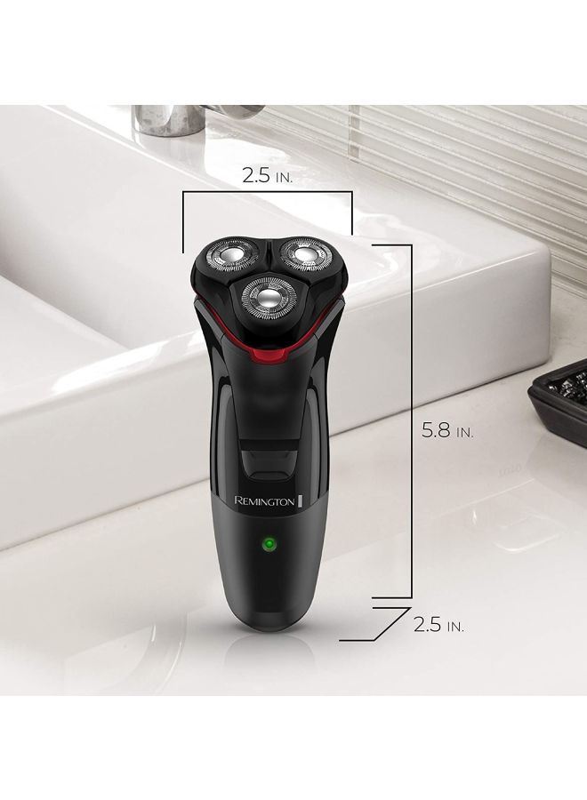 REMINGTON - R3000 Series Electric Razor With Precision Plus Heads Black - Image 1