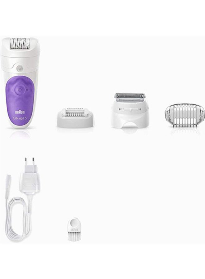 براون ماكينة إزالة الشعر سيلك إيبل 5 أبيض/أرجواني - Image 4