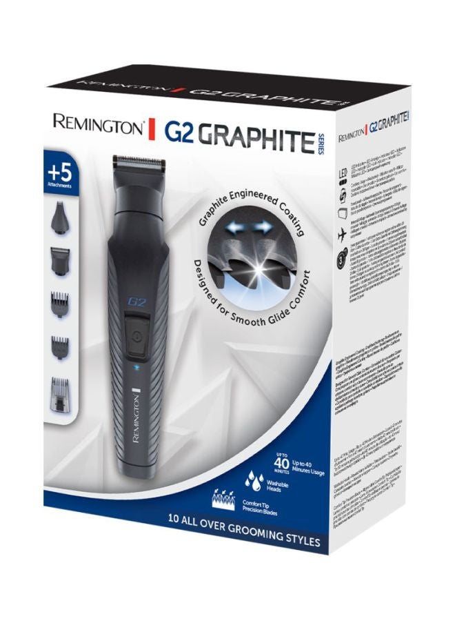 REMINGTON - G2 Graphite Series Multi Grooming Kit Black/Silver - Image 1