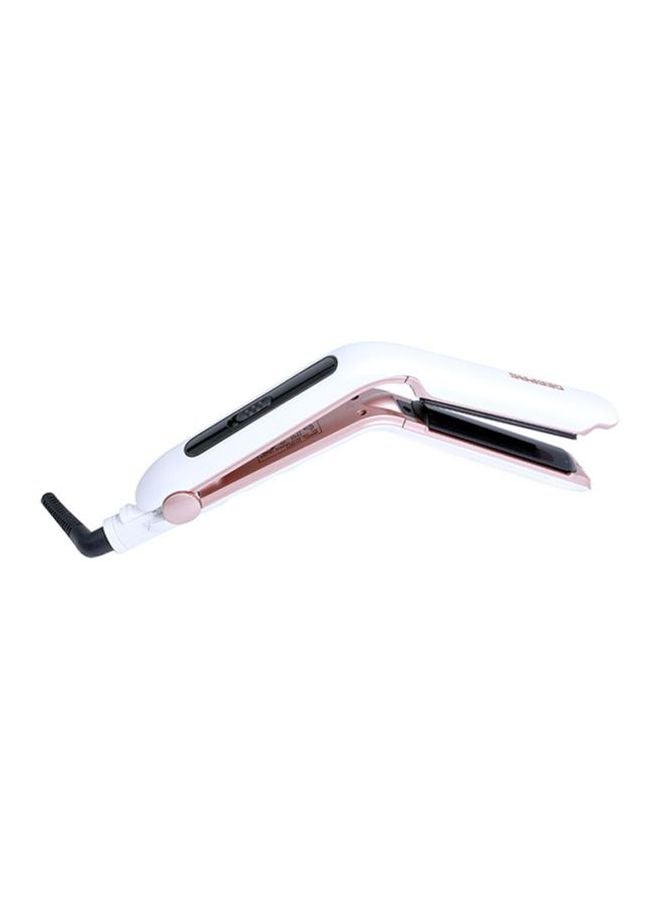 GEEPAS Hair Straightener White/Brown - Image 5