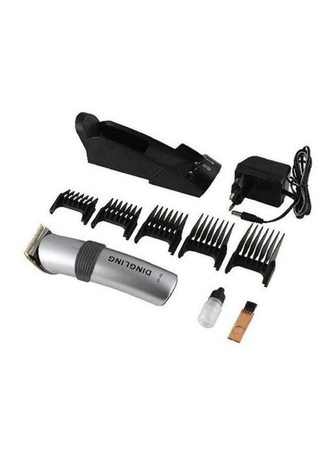 DINGLING Rechargeable Hair Trimmer Silver/Black 17 x 4.5inch - Image 2
