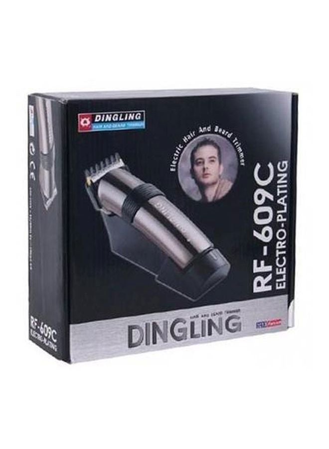 DINGLING Rechargeable Hair Trimmer Silver/Black 17 x 4.5inch - Image 5