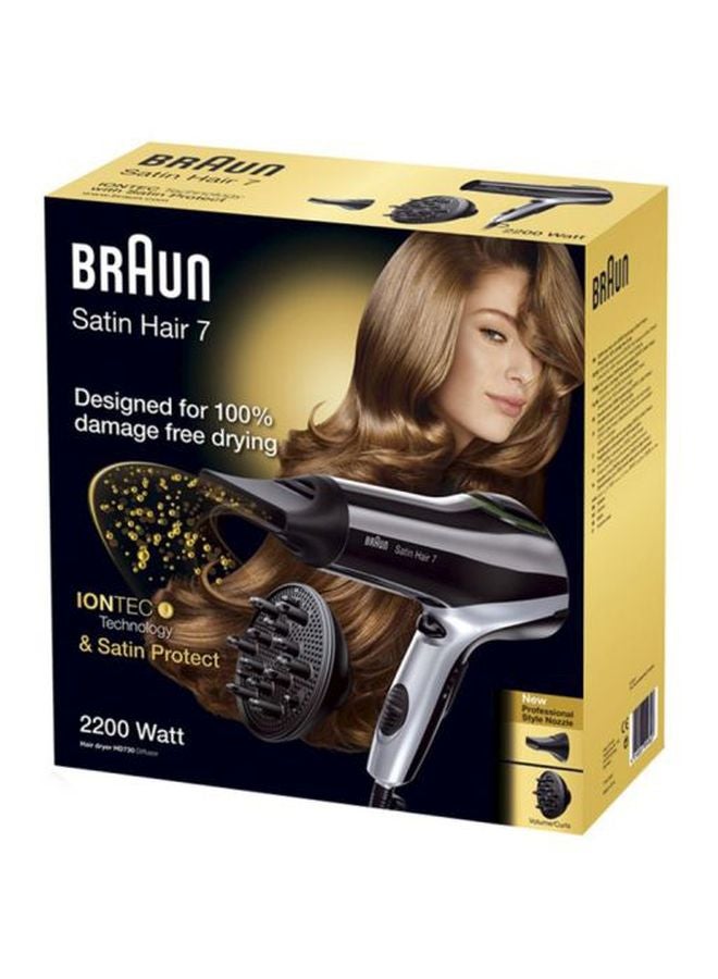 BRAUN Hair Dryer Black - Image 2