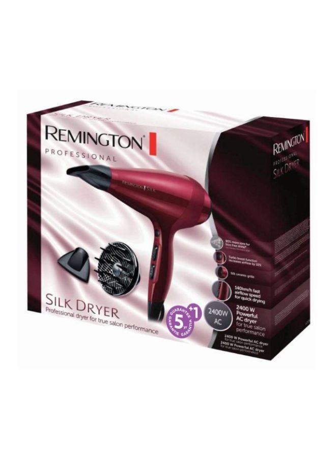 REMINGTON Professional Silk Dryer Black/Maroon 10.16 x 29.53 x 22.54cm  - Image 5
