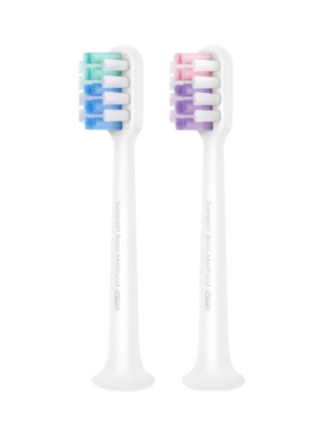 Xiaomi 2-Piece Electric Heads Cleaning type Toothbrush Set White 23.2 x 2.5cm - Image 1