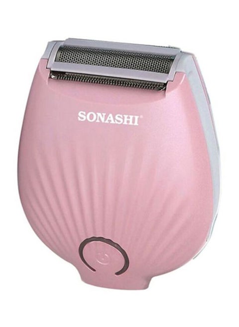 Rechargeable Mini Lady Shaver With Sharp Stainless Steel Blade Continuous Working Time of 90 Minutes Portable And Washable Design USB Cord Pouch Cleaning Brush  SLD-815 Pink