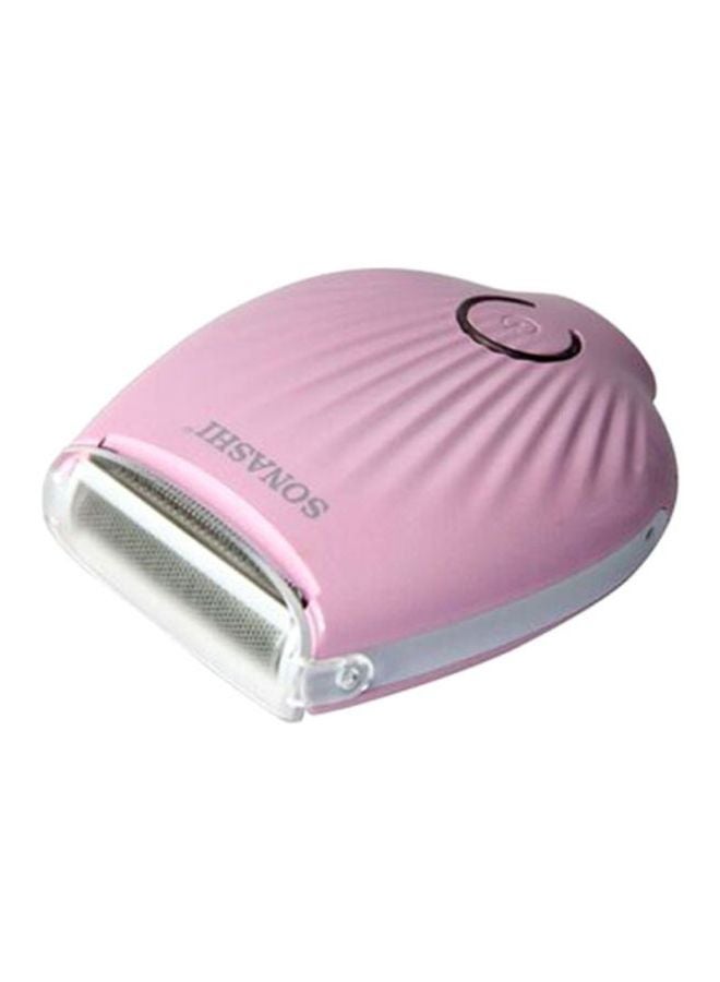 SONASHI - Rechargeable Mini Lady Shaver With Sharp Stainless Steel Blade Continuous Working Time of 90 Minutes Portable And Washable Design USB Cord Pouch Cleaning Brush  SLD-815 Pink - Image 1