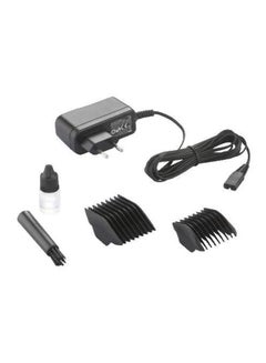 MOSER 5-Piece Genio Professional Cord/Cordless Hair Clipper Set Black  - Image 4