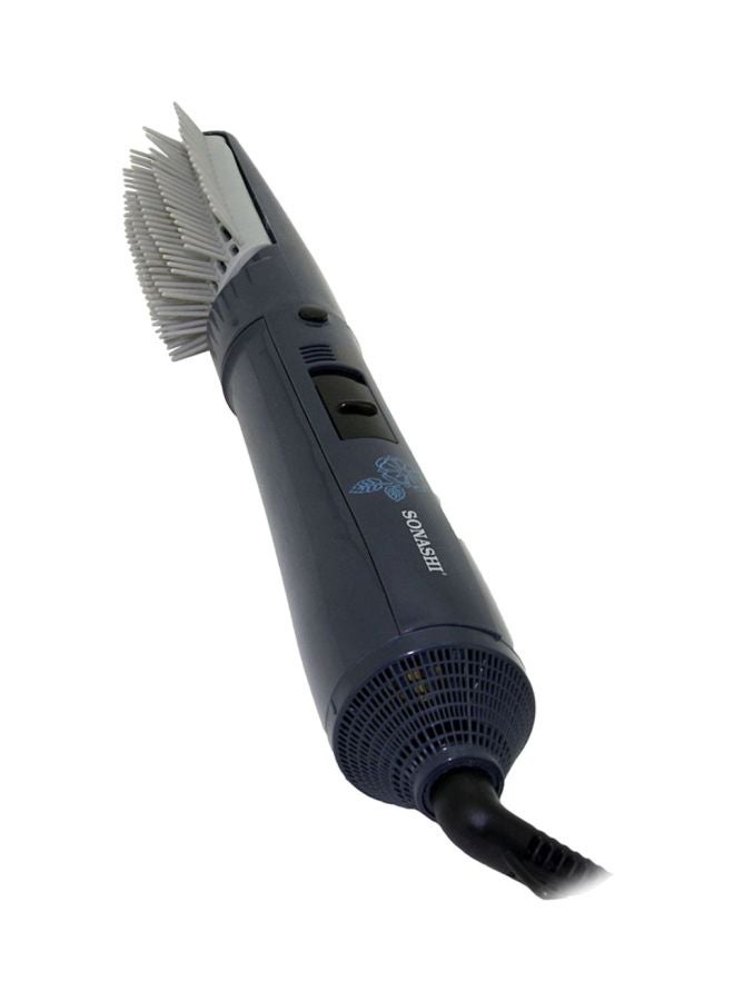 SONASHI - 7-in-1 Hair Styler 550W with Detachable Brushes | Cool/High/Care/Off Setting | Featured with 360°C Swivel Cord And Overheat Protection | Elegant Design with Salon-quality Results Black/Grey/White - Image 1