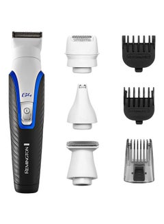REMINGTON Graphite Series Personal Groomer Black/White/Blue  - Image 1