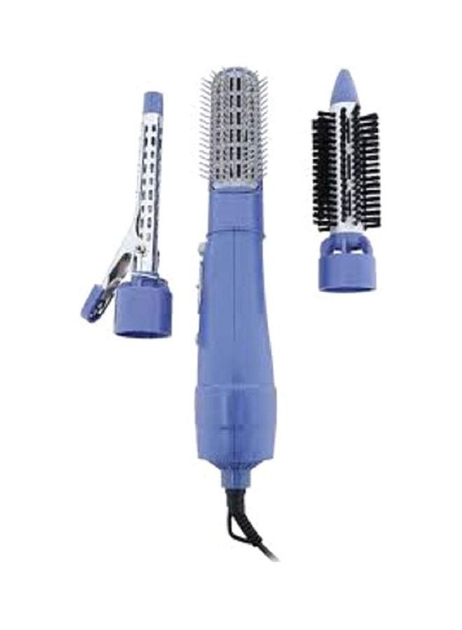 GEEPAS - 3-Piece 4-In-1 Hair Styler Set Blue - Image 1