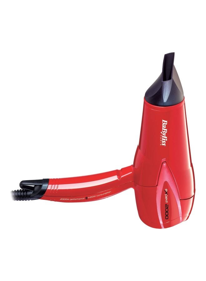BaByliss Expert Plus Hair Dryer Red/Black - Image 2