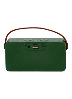 Olsenmark Portable Bluetooth Speaker Green/Brown/Black  - Image 3