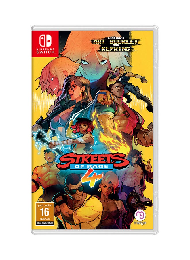 ميرج جيمز - لعبة الفيديو "Streets Of Rage 4" (إنجليزي/ عربي) - إصدار السعودية - قتال - نينتندو سويتش - Image 1