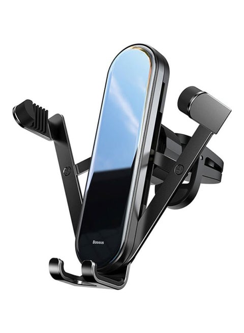 Phone Holder Gravity Air Vent Mount Stable Car Cradle Auto Clamping Compatible with Apple iPhone 13 Pro/13 Pro Max/13/13 Mini/iPhone 12/11/Xs/Galaxy S9/S8/Note 8/Huawei P20/P10 Black