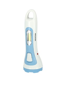 KRYPTON KNFL5031 Rechargeable LED Flashlight for Camping Hiking Trekking Outdoor Blue/White  - Image 2