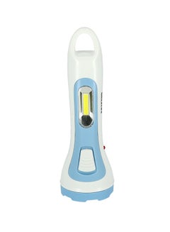 KRYPTON KNFL5031 Rechargeable LED Flashlight for Camping Hiking Trekking Outdoor Blue/White  - Image 1