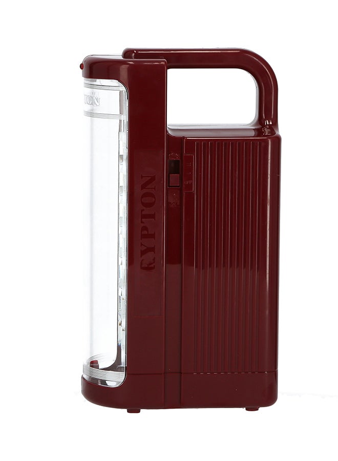 KRYPTON - KNE5094 Rechargeable Led Emergency Light Maroon - Image 1