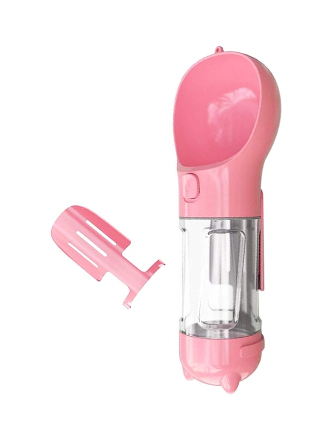 Generic Portable Dog Travel Water Bottle Pink 300ml 