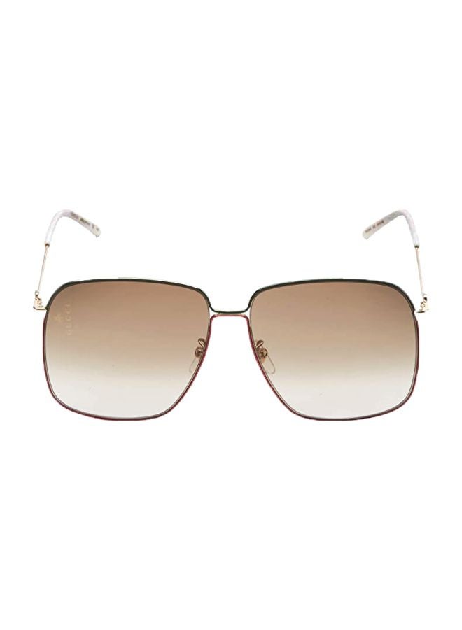 GUCCI Square Sunglasses GG0394S 003 61 - Image 1