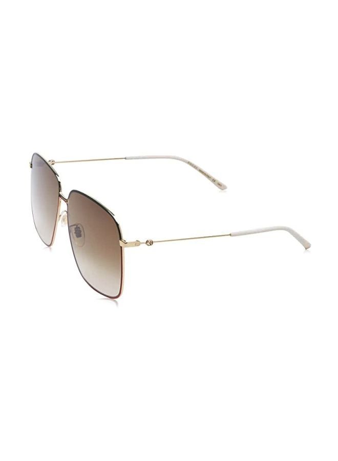 GUCCI Square Sunglasses GG0394S 003 61 - Image 2