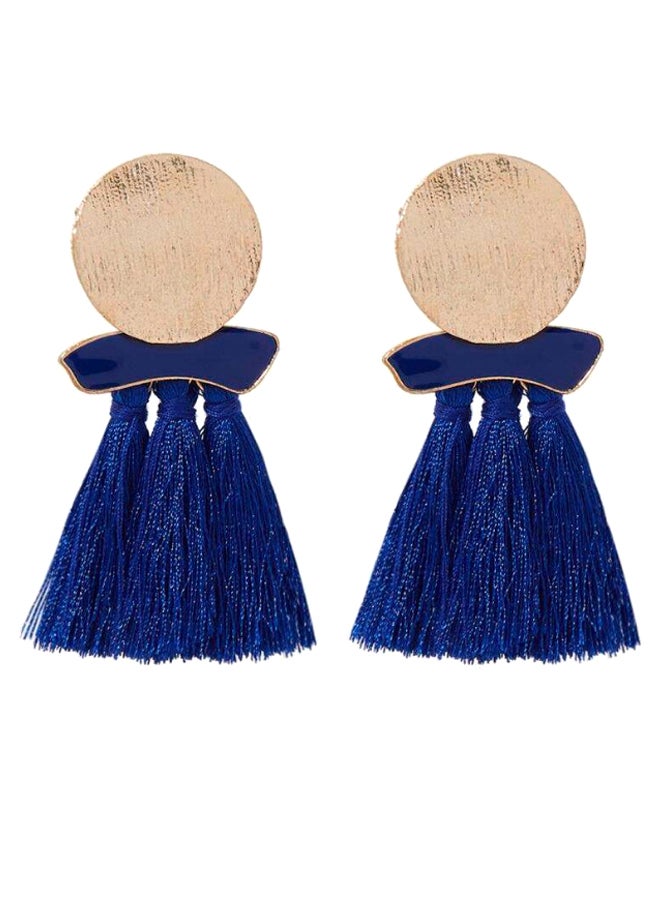 YUEJIN Trio Tassel Earrings - Image 1