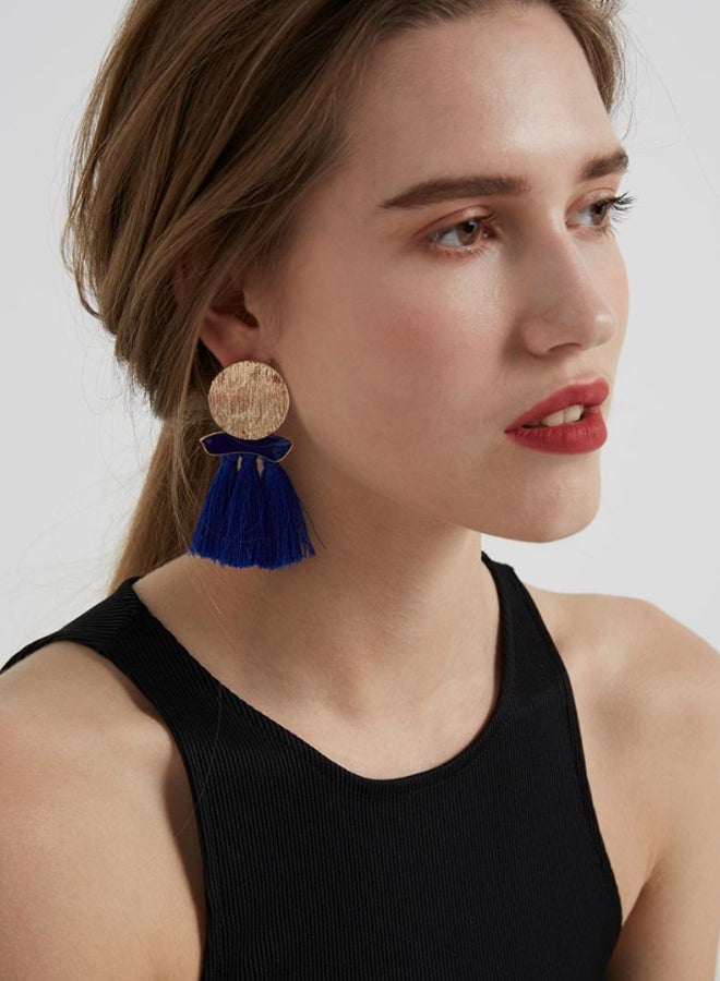 YUEJIN Trio Tassel Earrings - Image 3