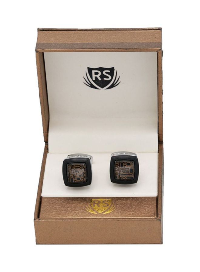 RS Pair Of Square Shaped Cufflink - Image 1