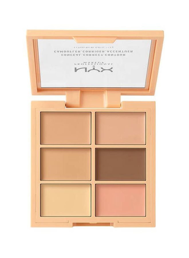 NYX PROFESSIONAL MAKEUP - Professional Conceal Correct Contour Palette Light - Image 1