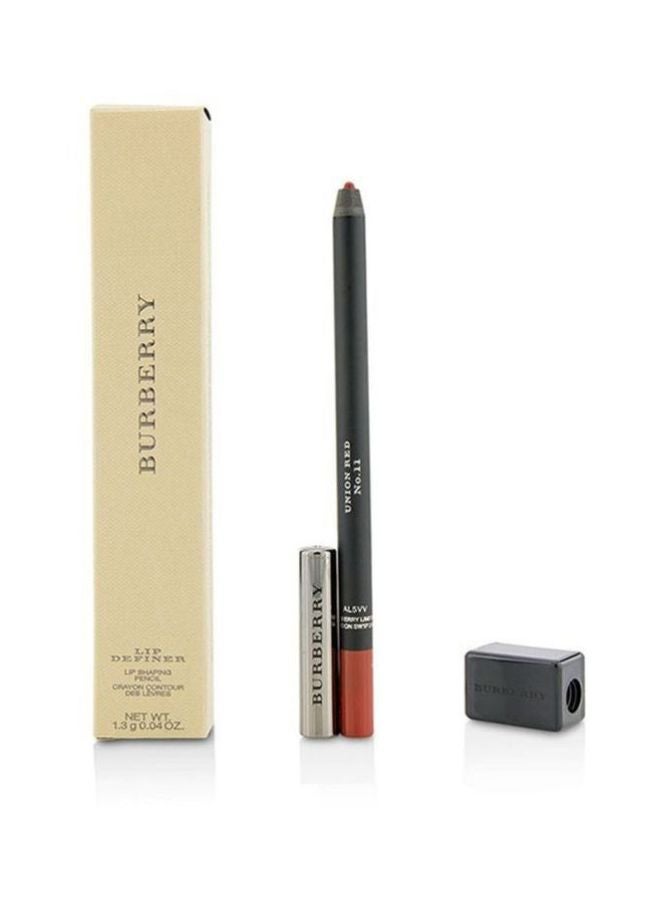 Lip Definer Shaping Pencil With Sharpener 11 Union Red