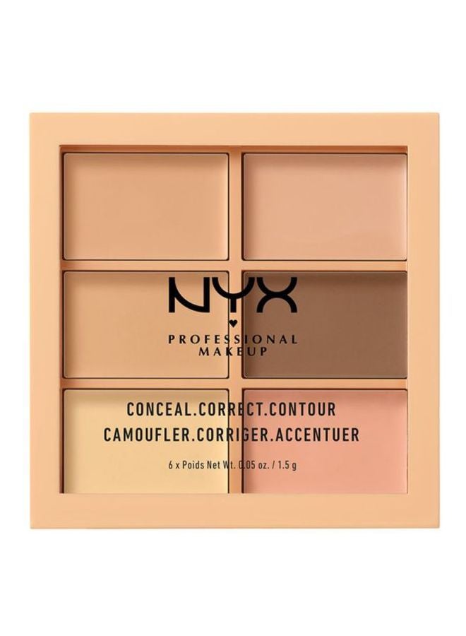 NYX PROFESSIONAL MAKEUP - Professional Conceal Correct Contour Palette Light - Image 1