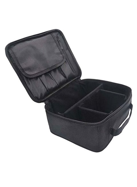 Portable Cosmetic Organizer Bag Black