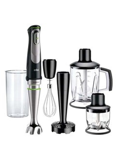 BRAUN Multi Quick 9 Hand Blender MQ 9047 Black/Clear/Silver  - Image 1