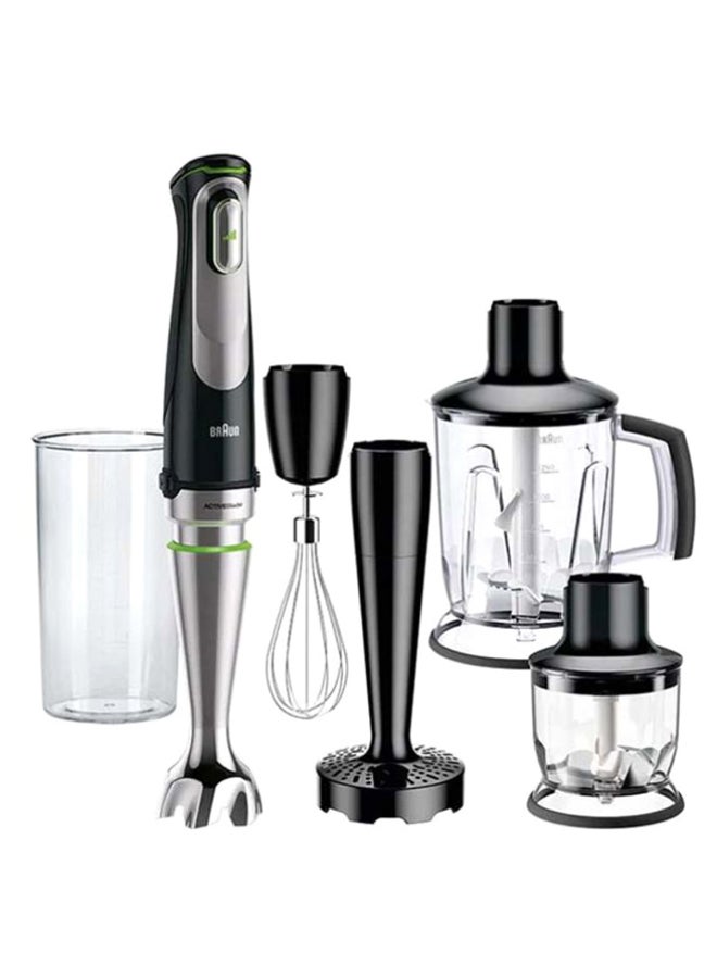 BRAUN Multi Quick 9 Hand Blender MQ 9047 Black/Clear/Silver - Image 1
