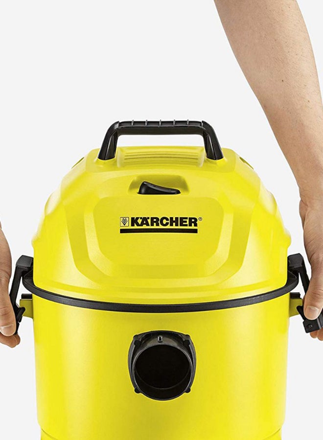 KARCHER - Canister Vacuum Cleaner 1000W 15 L 1000 W WD 1 Yellow/Black/Silver - Image 1