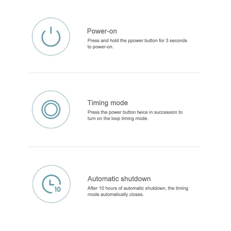 Generic - Xiaomi Mijia 3Pcs Mosquito Repellent Basic Version Timing Mode Silent Fan Driver Portable for Home Summer white - Image 1