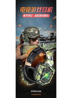 onikuma K8 Gaming Wired Headset With Microphone  RgbFor PS4/PS5/XOne/XSeries/NSwitch/PC  - Image 2