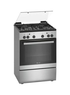 4 Burner Gas Cooker With Flame Failure Safety Device 60x60cm HG2L10B51M Stainless Steel