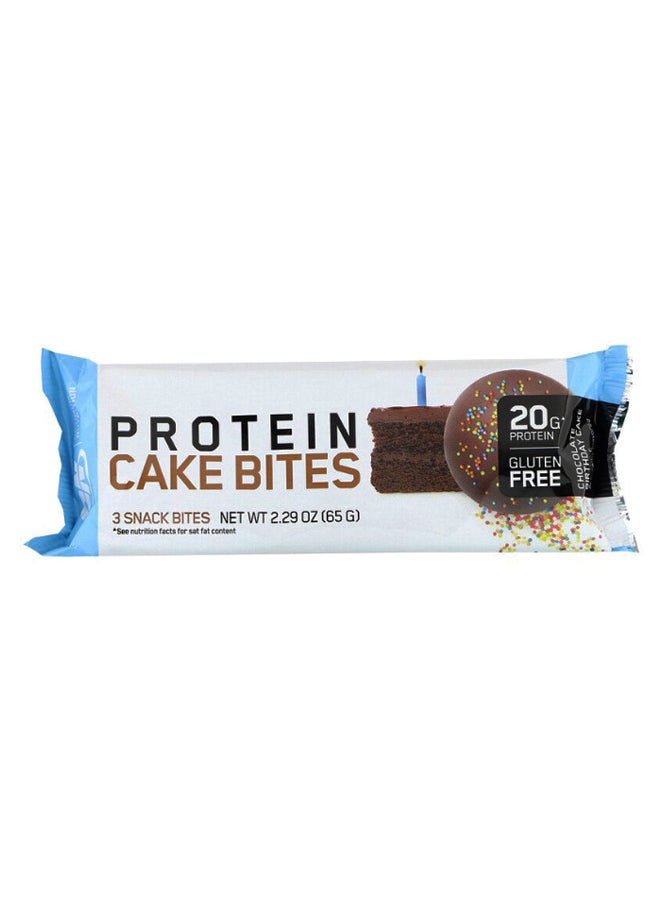 Optimum Nutrition - Pack Of 9 Protein Cake Bites - Chocolate Birthday Cake - 65 Gram - Image 1