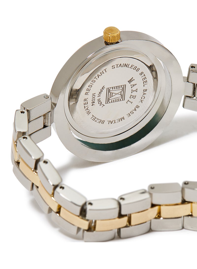 Maxel - Women's Metal Fashion Analog Watch - 32 mm - Dual Tone - Image 1