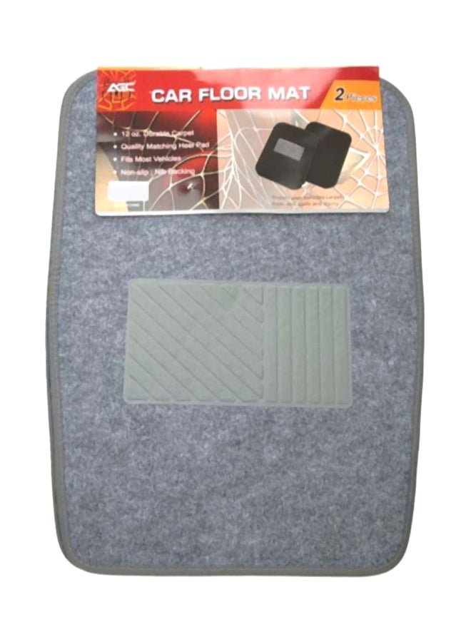 Agc 2-Piece Non-Slip Car Mat Set 