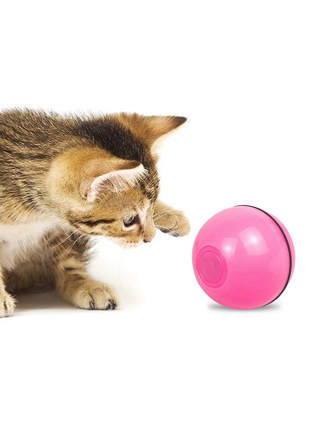 Interactive Cat Ball Toys Pink 7x7x7cm - Image 1