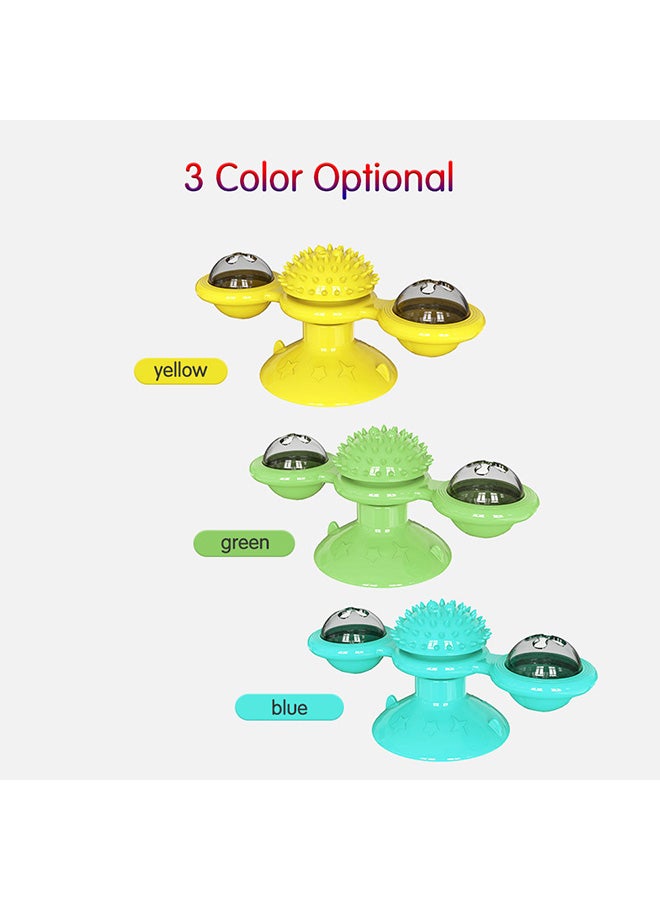 Interactive Cat Toy Yellow 16x7.5x7centimeter - Image 4