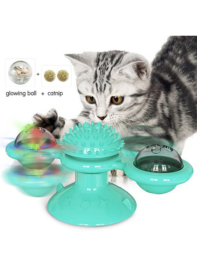 لعبة تفاعلية للقطط أزرق 16x7.5x7سم - Image 1