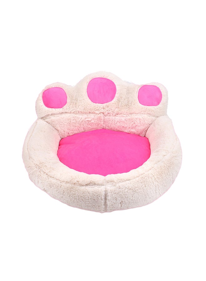 Comfortable Pet Bed Pink 33x33x12cm - Image 1
