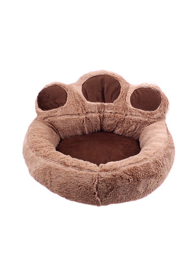 Comfortable Pet Bed Mat Coffee 30x30x10cm - Image 1