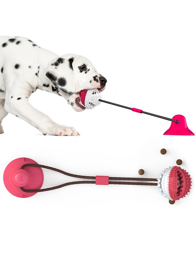 Pet Chew Toy For Cleaning Tooth Red 15x10x10cm - Image 1