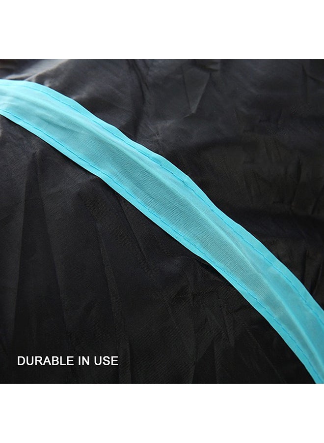 Pet Play Tunnel Toy Black/Blue 31x31x4centimeter - Image 4