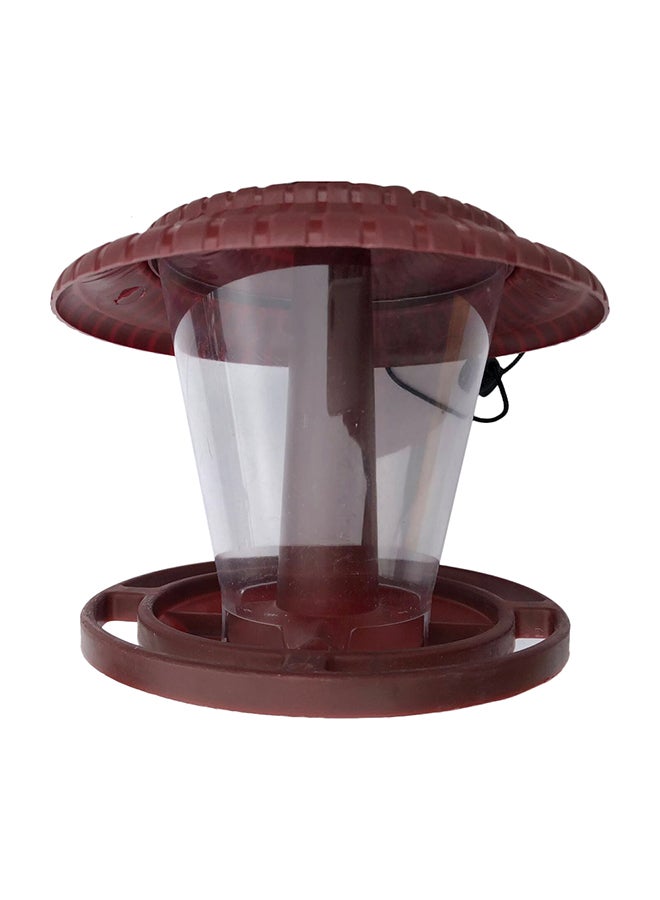 Generic Outdoor Hanging Wild Bird Feeder Red 20x19x18centimeter  - Image 5